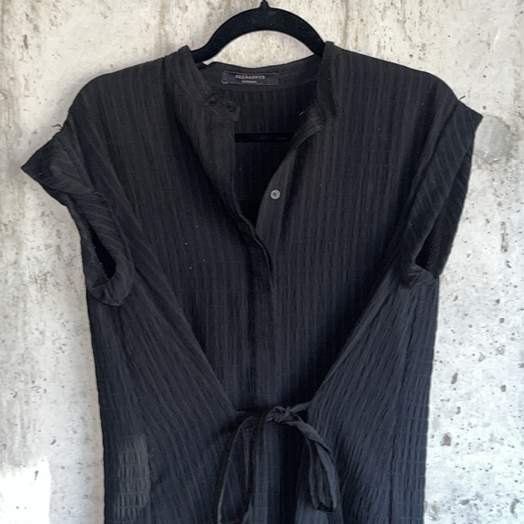 All Saints Tie Dress - Picture 1 of 3